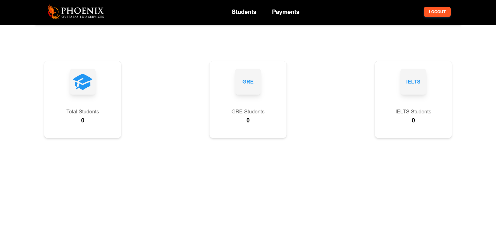 Phoenix Coaching project screenshot